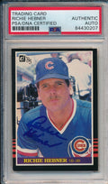 Richie Hebner Chicago Cubs Signed/Auto 1985 Donruss Card #564 PSA/DNA 164186