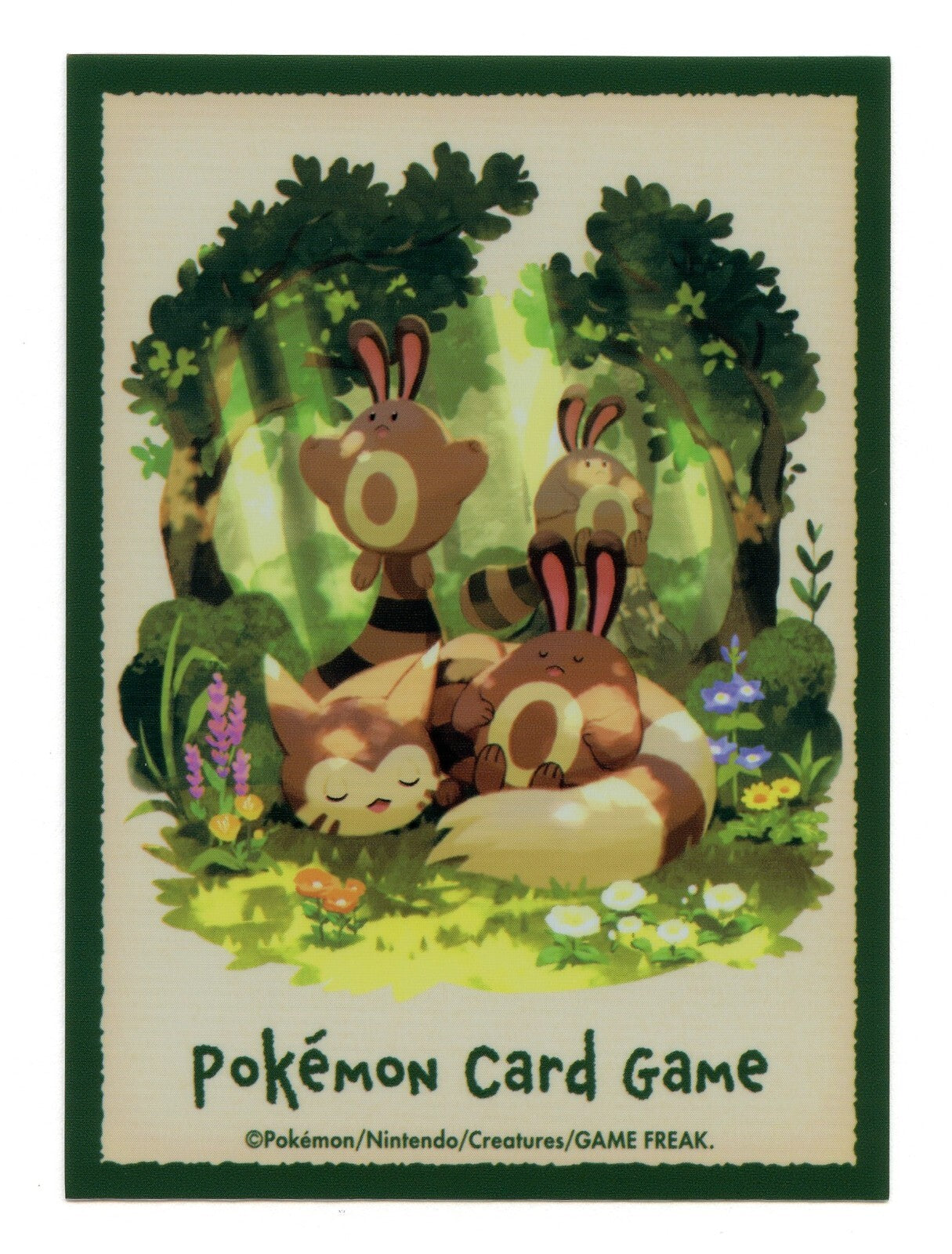 Pokémon Card Sleeve - Furret & Sentret (Single Sleeve)