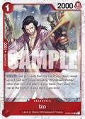Izo (OP03-003) (Jolly Roger Foil) (OP03-003) (Premium Booster -The Best-) (PRB-01)
