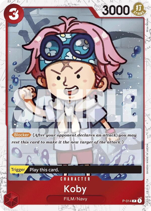 Koby (Jolly Roger Foil) (P-014) (Premium Booster -The Best-) (PRB-01)