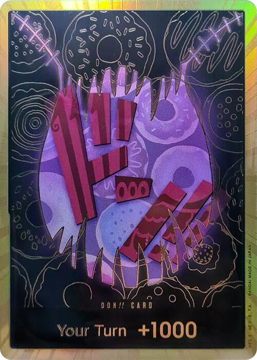 DON!! Card (Katakuri) (Gold) (Premium Booster -The Best-) (PRB-01)