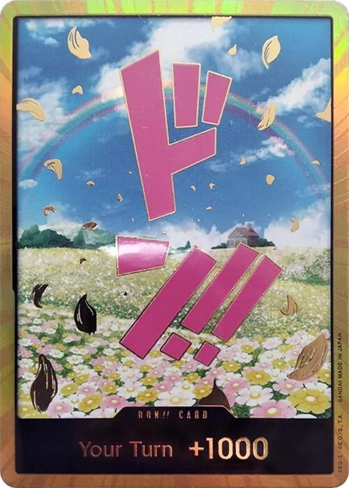 DON!! Card (Rebecca) (Gold) (Premium Booster -The Best-) (PRB-01)