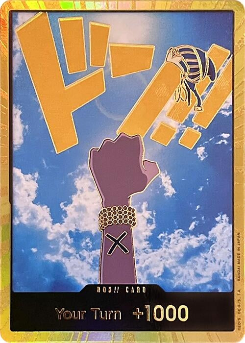 DON!! Card (Vivi) (Gold) (Premium Booster -The Best-) (PRB-01)