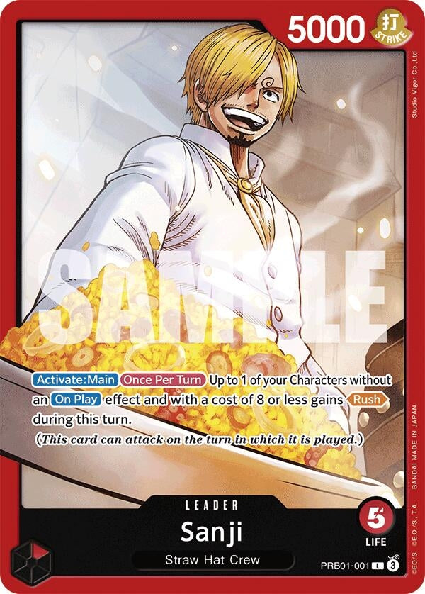 Sanji (PRB01-001) (PRB01-001) (Premium Booster -The Best-) (PRB-01)