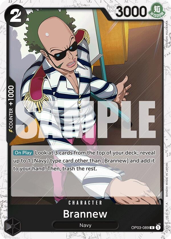 Brannew (Jolly Roger Foil) (OP03-089) (Premium Booster -The Best-) (PRB-01)