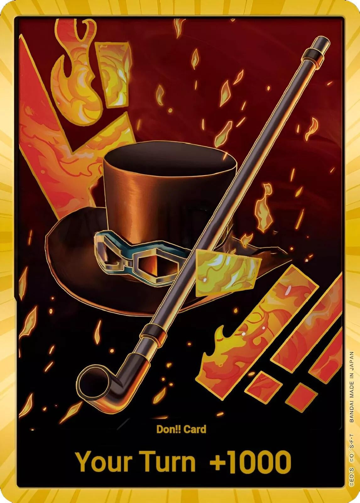 DON!! Card (Sabo) (Gold) (Premium Booster -The Best-) (PRB-01)