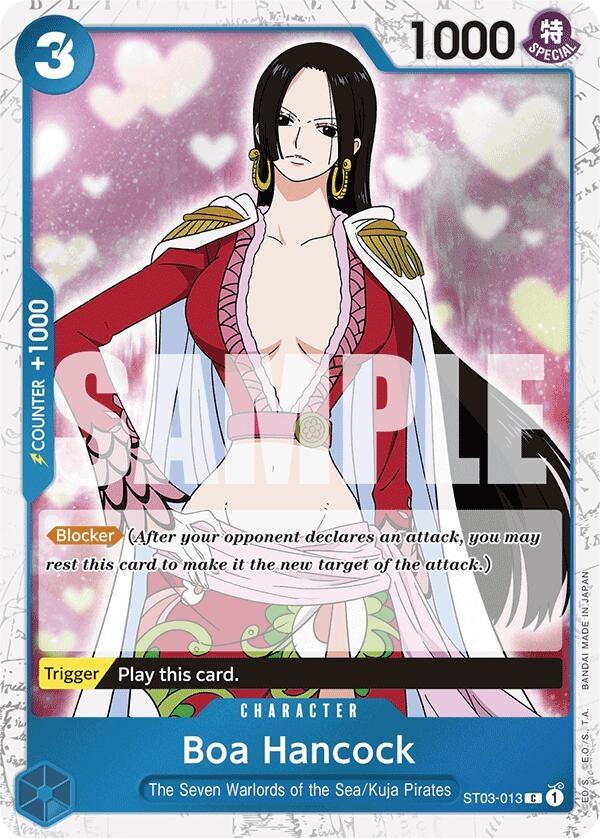 Boa Hancock (ST03-013) (Jolly Roger Foil) (ST03-013) (Premium Booster -The Best-) (PRB-01)