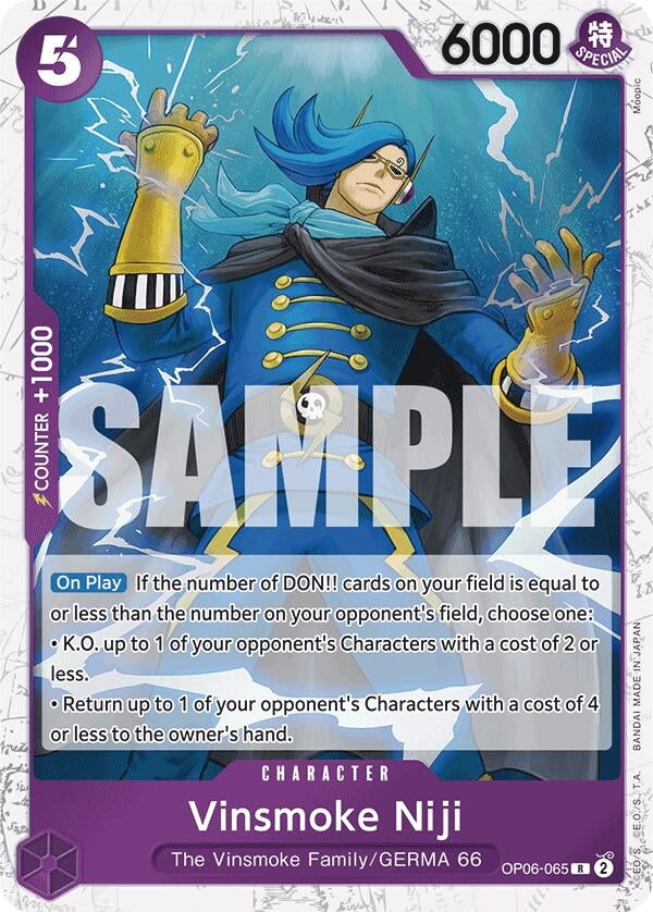 Vinsmoke Niji (OP06-065) (Jolly Roger Foil) (OP06-065) (Premium Booster -The Best-) (PRB-01)