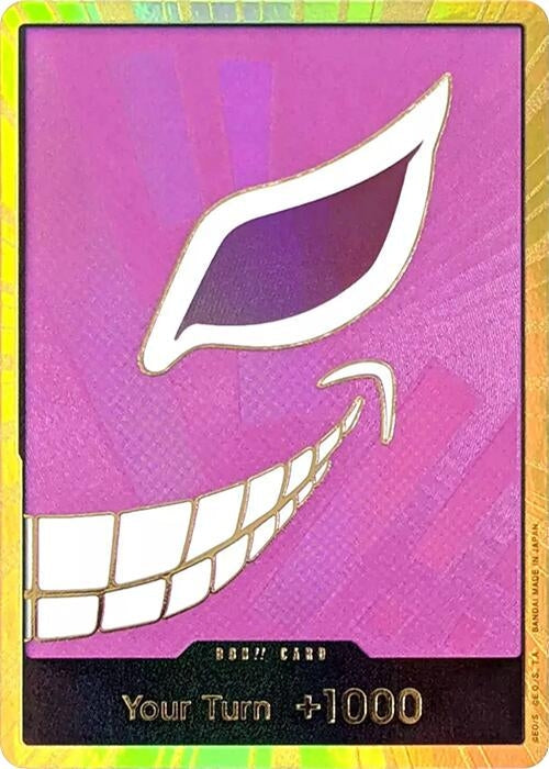 DON!! Card (Donquixote Doflamingo) (Gold) (Premium Booster -The Best-) (PRB-01)