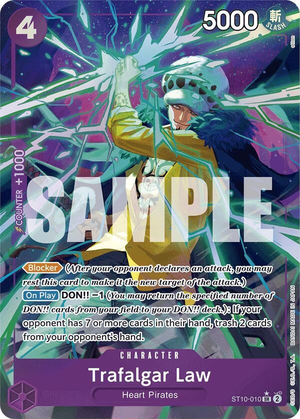 Trafalgar Law (ST10-010) (Alternate Art) (ST10-010) (Premium Booster -The Best-) (PRB-01)