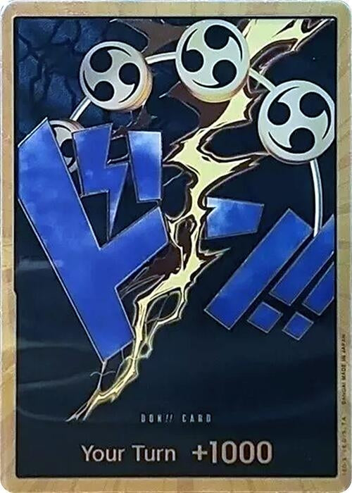 DON!! Card (Enel) (Gold) (Premium Booster -The Best-) (PRB-01)