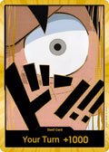 DON!! Card (Luffy) (Gold) (Premium Booster -The Best-) (PRB-01)