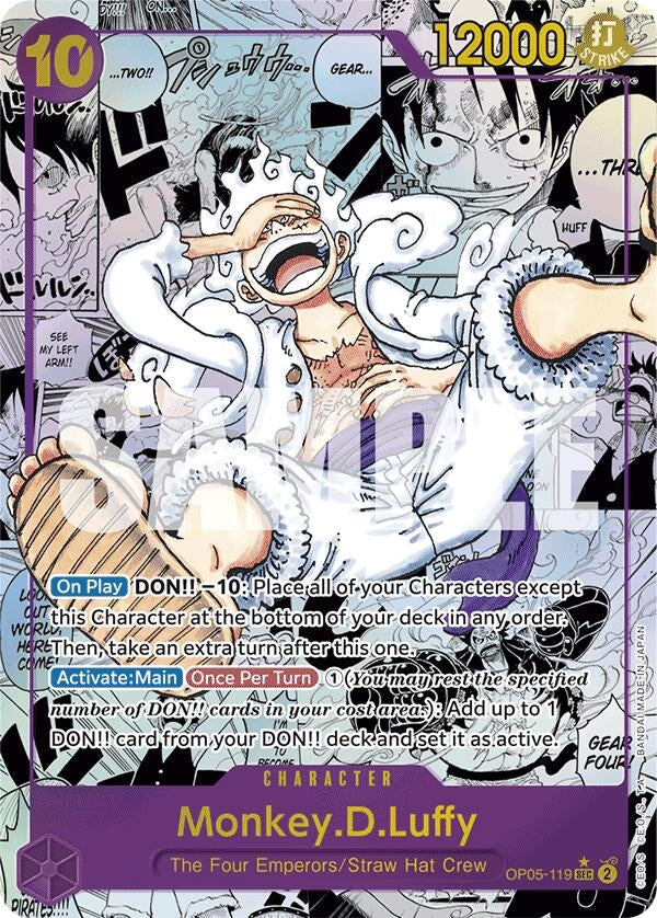 Monkey.D.Luffy (OP05-119) (Manga) (OP05-119) (Premium Booster -The Best-) (PRB-01)