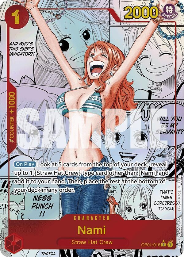 Nami (OP01-016) (Manga) (OP01-016) (Premium Booster -The Best-) (PRB-01)