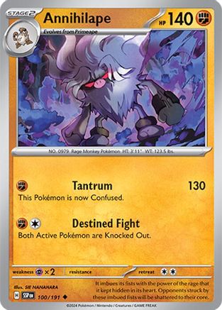 Annihilape 100/191 - SV08 Surging Sparks