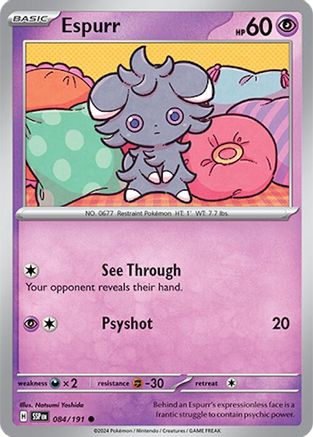 Espurr 084/191 - SV08 Surging Sparks