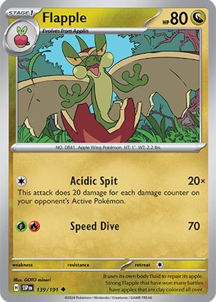 Flapple 139/191 - SV08 Surging Sparks