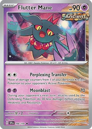 Flutter Mane 096/191 - SV08 Surging Sparks