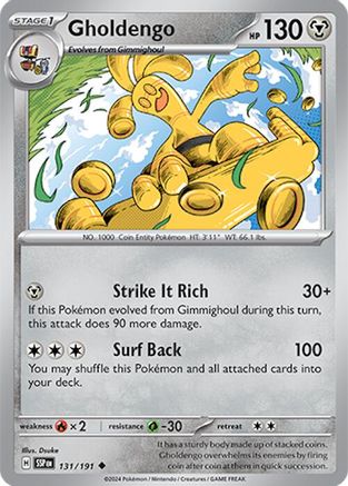 Gholdengo 131/191 - SV08 Surging Sparks