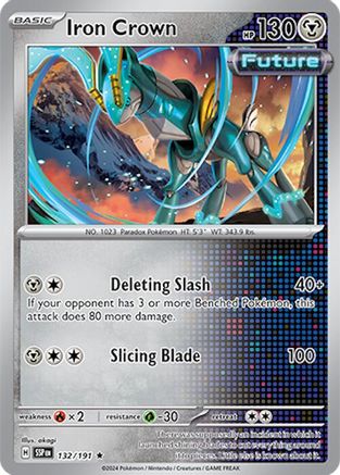Iron Crown 132/191 - SV08 Surging Sparks Holofoil