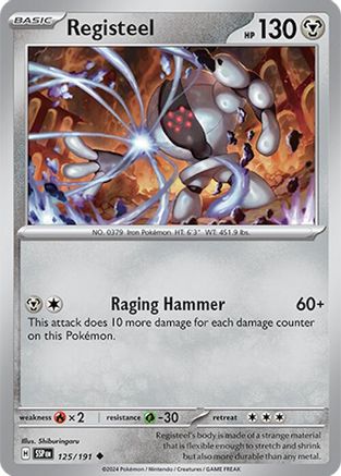 Registeel 125/191 - SV08 Surging Sparks