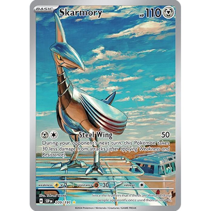 Skarmory (209/191) (SV08: Surging Sparks)