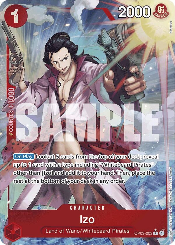 Izo (OP03-003) (Full Art) (OP03-003) (Premium Booster -The Best-) (PRB-01)