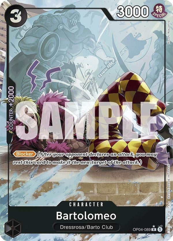 Bartolomeo (OP04-089) (Full Art) (OP04-089) (Premium Booster -The Best-) (PRB-01)