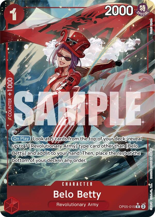 Belo Betty (Full Art) (OP05-015) (Premium Booster -The Best-) (PRB-01)
