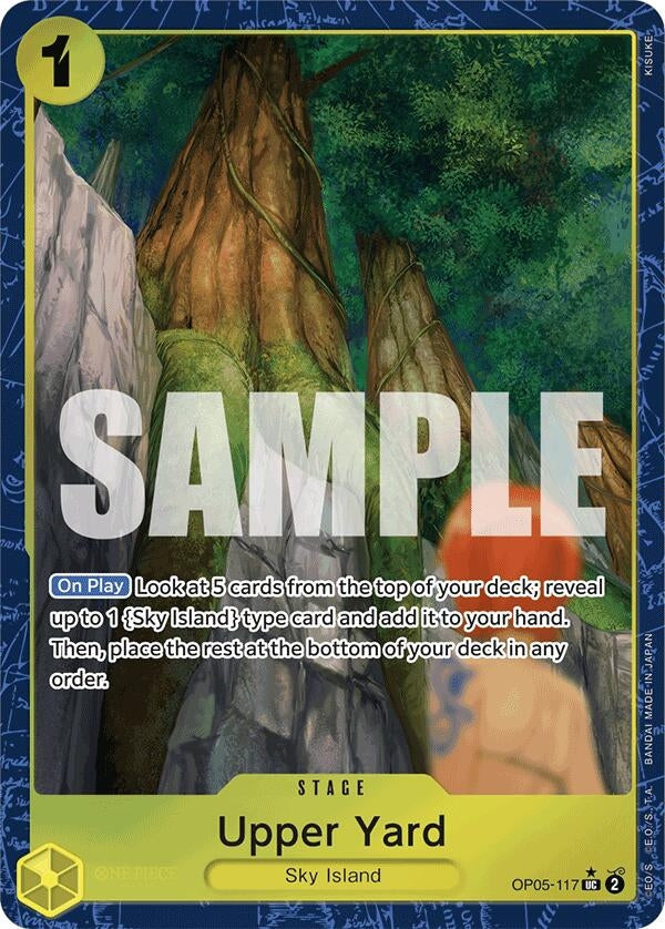 Upper Yard (Alternate Art) (OP05-117) (Premium Booster -The Best-) (PRB-01)