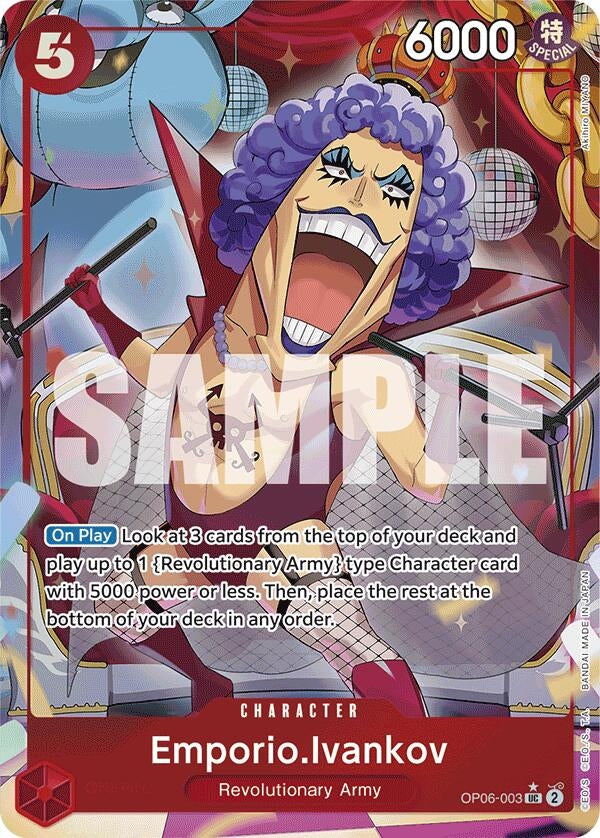 Emporio.Ivankov (Full Art) (OP06-003) (Premium Booster -The Best-) (PRB-01)