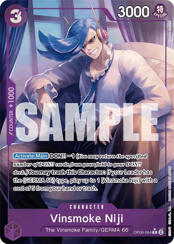 Vinsmoke Niji (OP06-064) (Full Art) (OP06-064) (Premium Booster -The Best-) (PRB-01)
