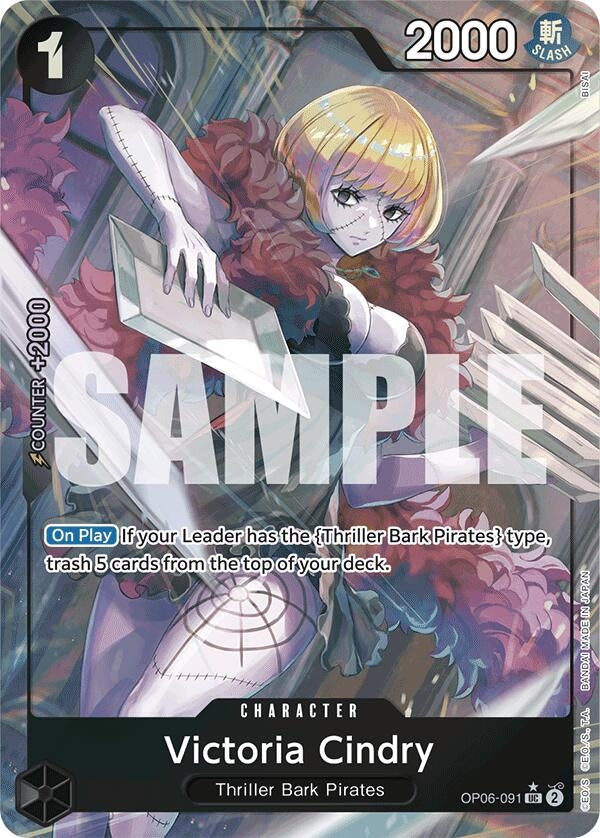 Victoria Cindry (Full Art) (OP06-091) (Premium Booster -The Best-) (PRB-01)