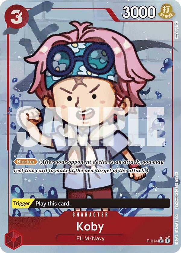 Koby (Full Art) (P-014) (Premium Booster -The Best-) (PRB-01)