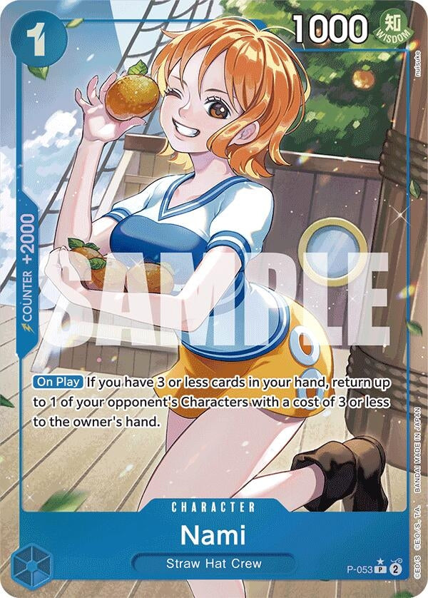 Nami (P-053) (Full Art) (P-053) (Premium Booster -The Best-) (PRB-01)