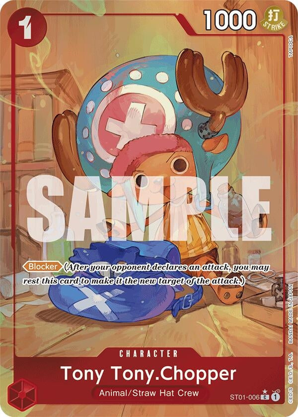 Tony Tony.Chopper (ST01-006) (Alternate Art) (ST01-006) (Premium Booster -The Best-) (PRB-01)