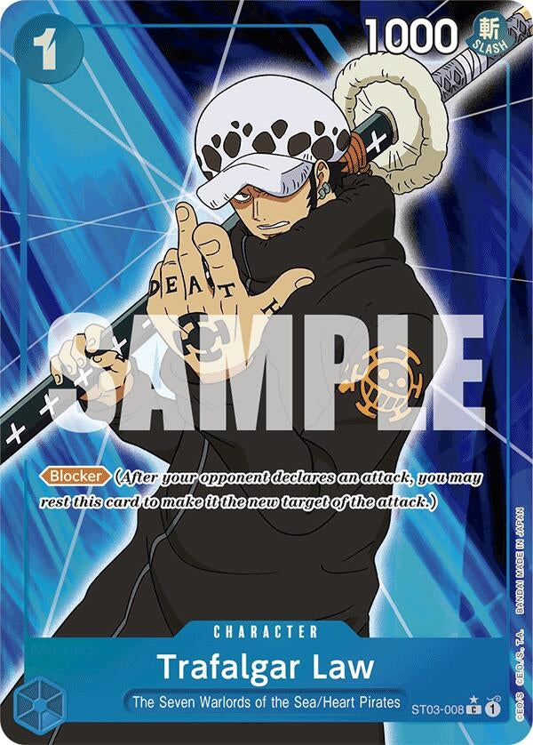Trafalgar Law (ST03-008) (Full Art) (ST03-008) (Premium Booster -The Best-) (PRB-01)