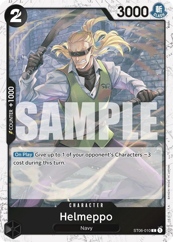 Helmeppo (Jolly Roger Foil) (ST06-010) (Premium Booster -The Best-) (PRB-01)