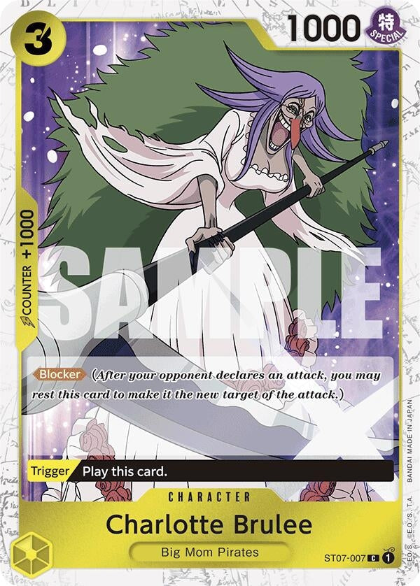 Charlotte Brulee (Jolly Roger Foil) (ST07-007) (Premium Booster -The Best-) (PRB-01)