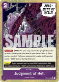 Judgment of Hell (Textured Foil) (OP02-089) (Premium Booster -The Best-) (PRB-01)