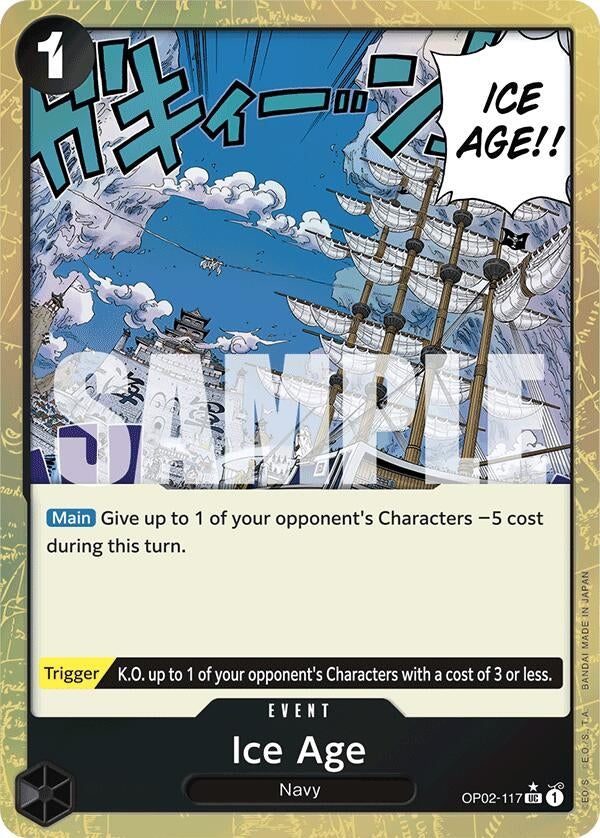 Ice Age (Textured Foil) (OP02-117) (Premium Booster -The Best-) (PRB-01)