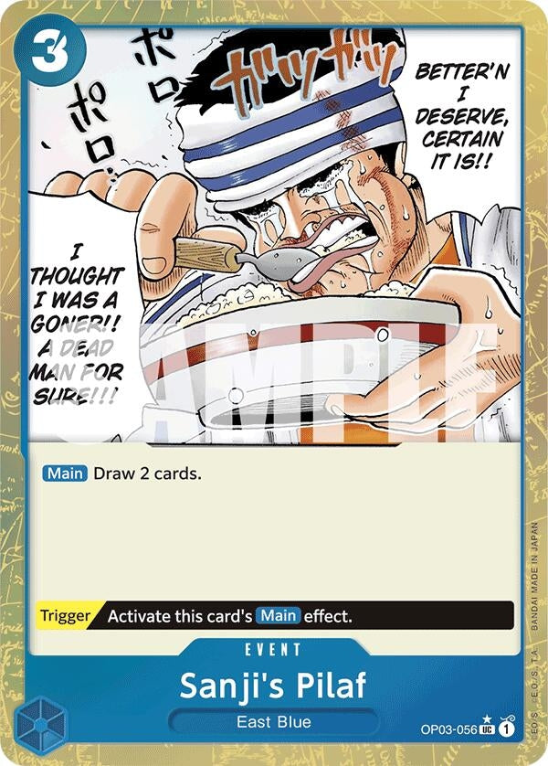 Sanji's Pilaf (Textured Foil) (OP03-056) (Premium Booster -The Best-) (PRB-01)