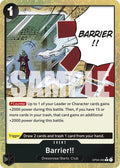 Barrier!! (Textured Foil) (OP04-095) (Premium Booster -The Best-) (PRB-01)
