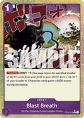 Blast Breath (Textured Foil) (ST04-016) (Premium Booster -The Best-) (PRB-01)