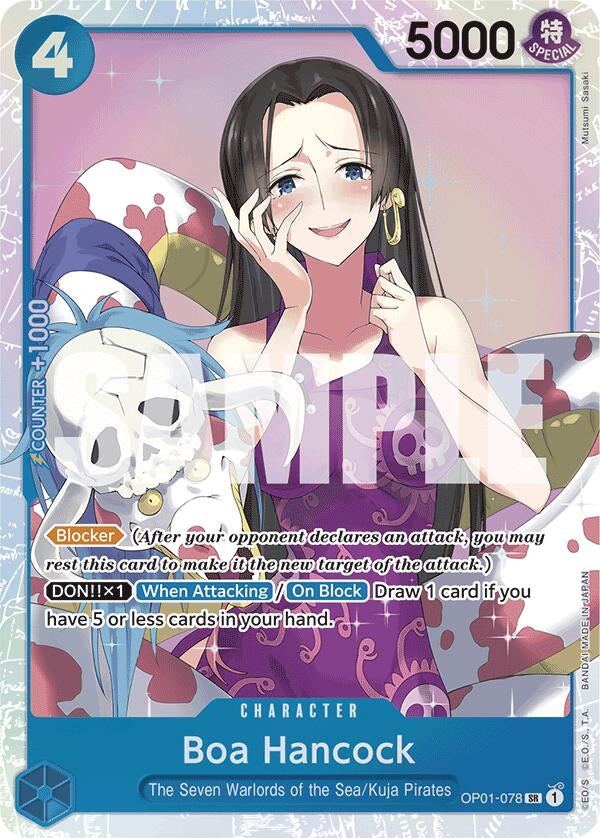 Boa Hancock (OP01-078) (Reprint) (OP01-078) (Premium Booster -The Best-) (PRB-01)