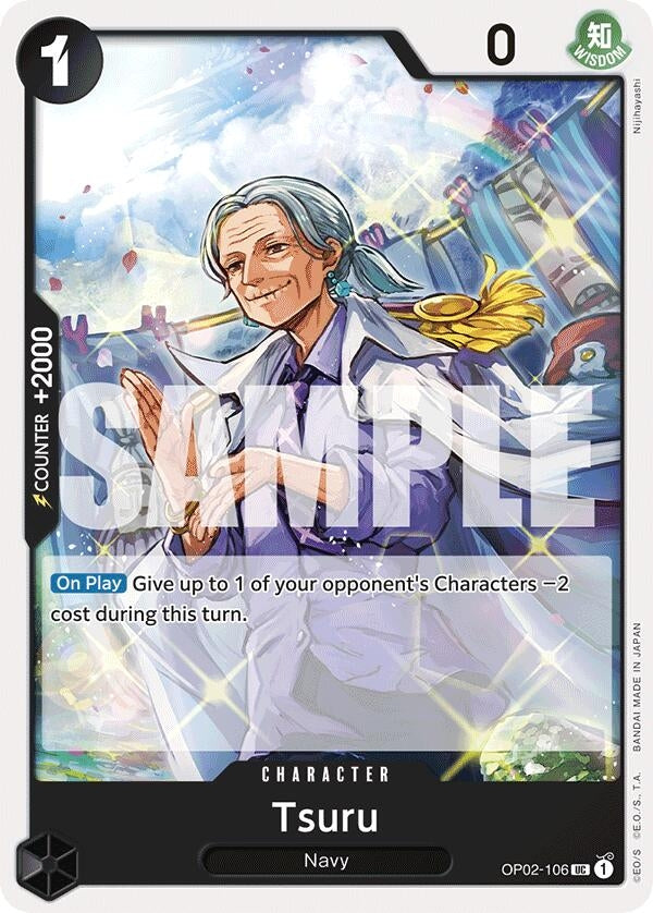 Tsuru (Reprint) (OP02-106) (Premium Booster -The Best-) (PRB-01)