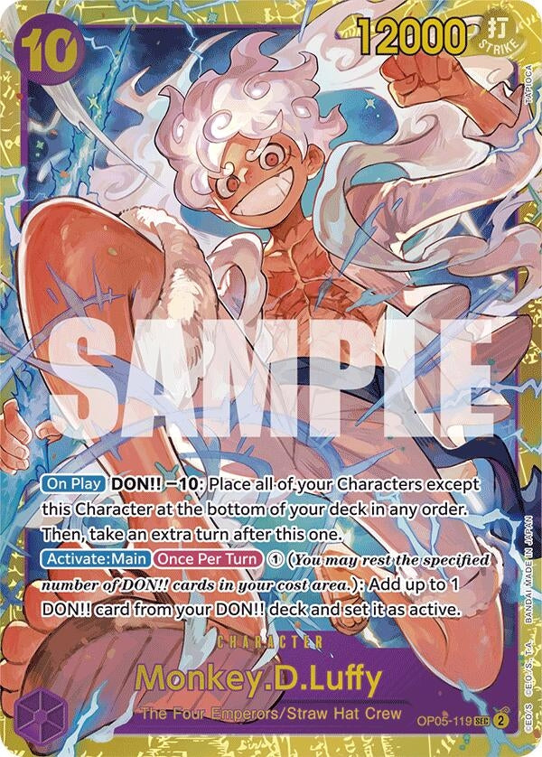 Monkey.D.Luffy (OP05-119) (Reprint) (OP05-119) (Premium Booster -The Best-) (PRB-01)