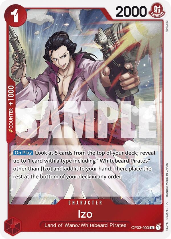 Izo (OP03-003) (Reprint) (OP03-003) (Premium Booster -The Best-) (PRB-01)