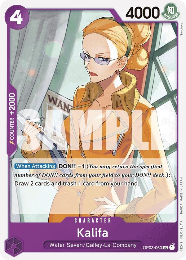 Kalifa (Reprint) (OP03-060) (Premium Booster -The Best-) (PRB-01)