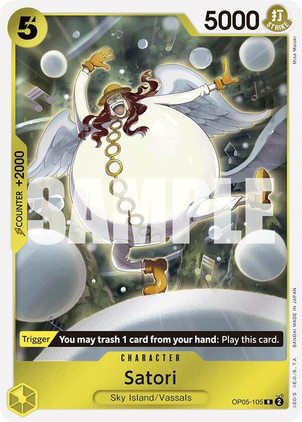 Satori (Reprint) (OP05-105) (Premium Booster -The Best-) (PRB-01)